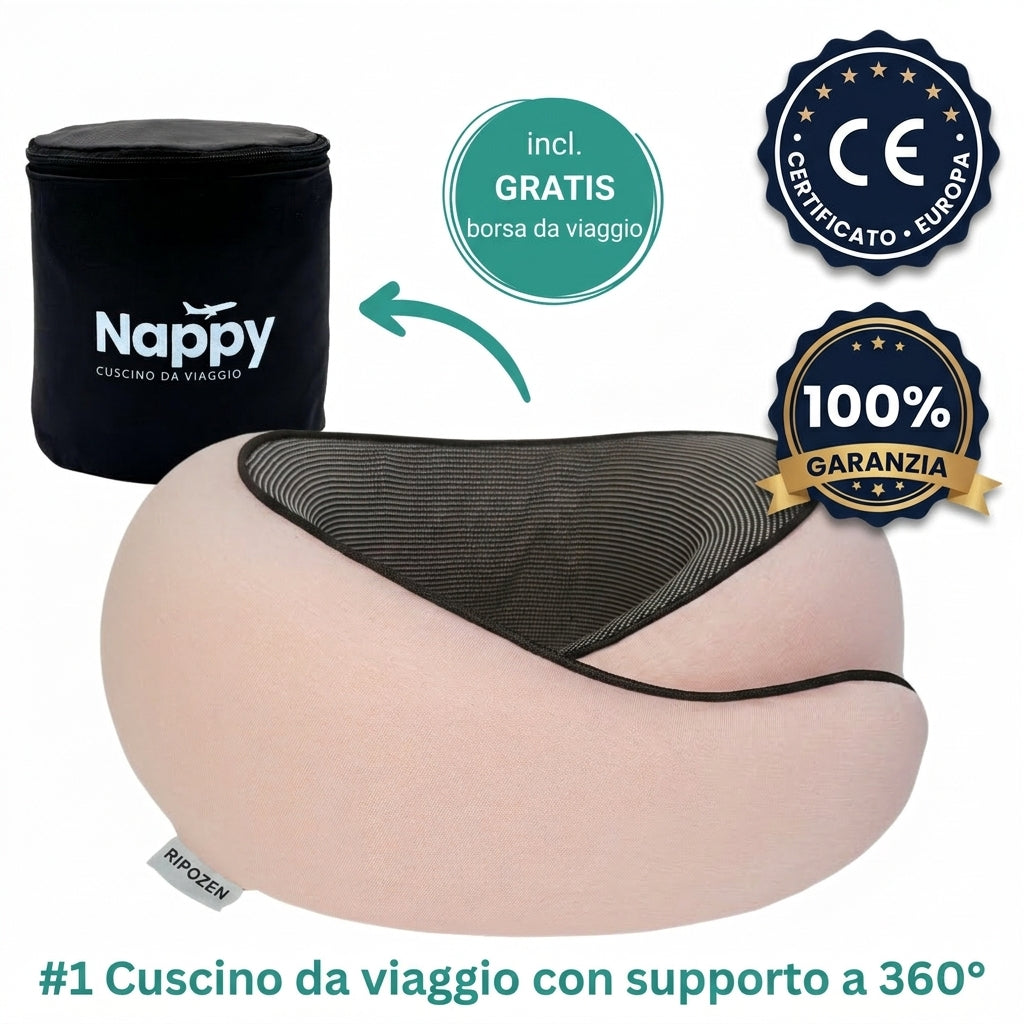 Nappy™ - Il cuscino da viaggio