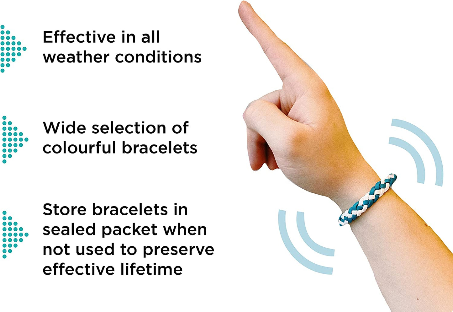 Braccialetti Antizanzare 12 Pezzi