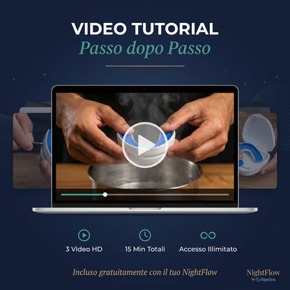 NightFlow - Dispositivo anti-russamento regolabile