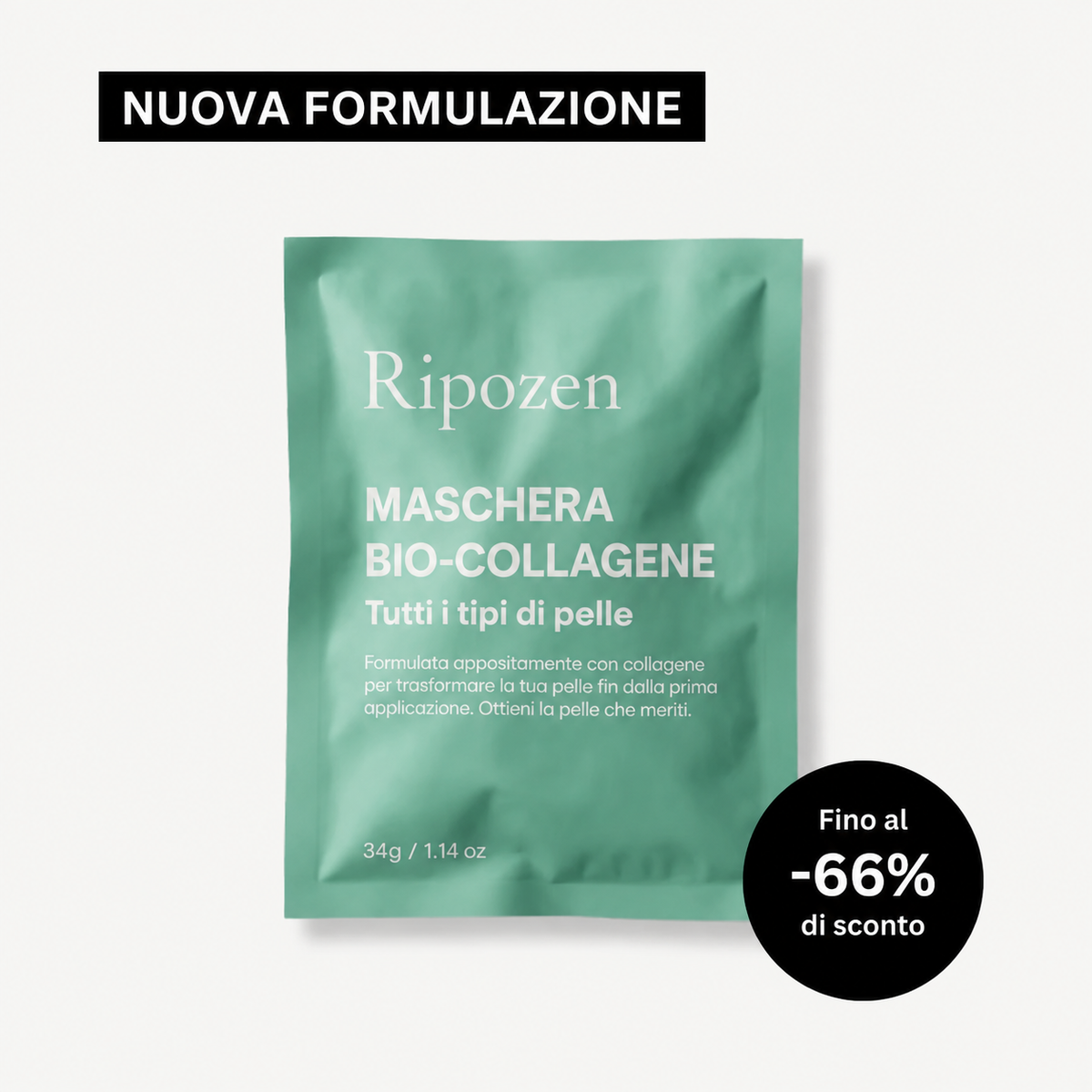 Maschera Collagene in Omaggio