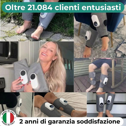 CalmFlow - Massaggiatore 3-in-1 per gambe senza dolore e piene di vitalità