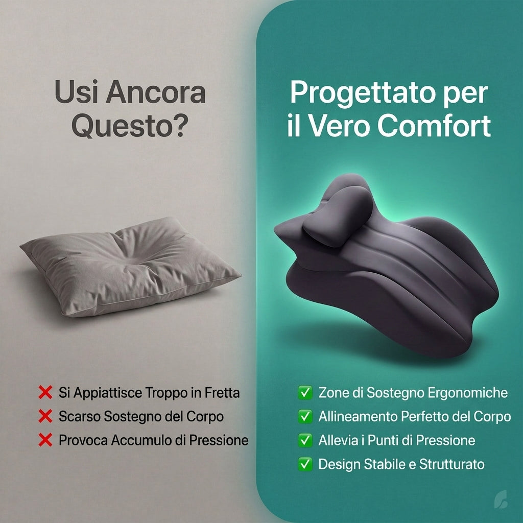 Cuscino Intimo Impermeabile con Supporto – Comfort per Ogni Posizione