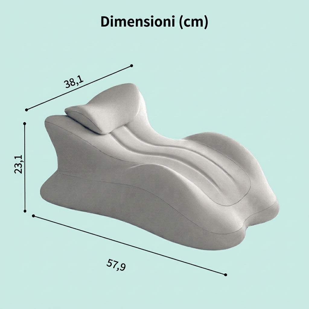 Cuscino Intimo Impermeabile con Supporto – Comfort per Ogni Posizione