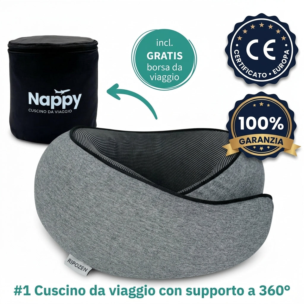 Nappy™ - Il cuscino da viaggio