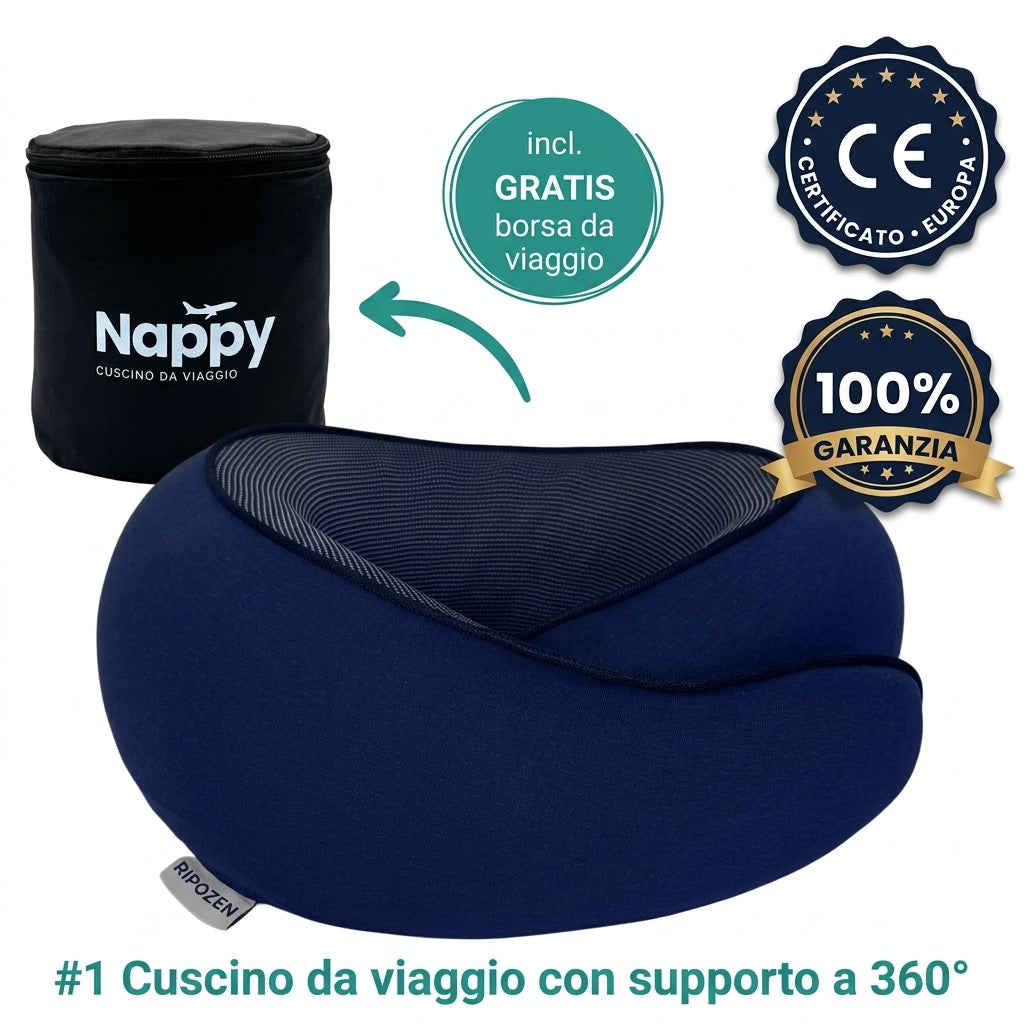 Nappy™ - Il cuscino da viaggio