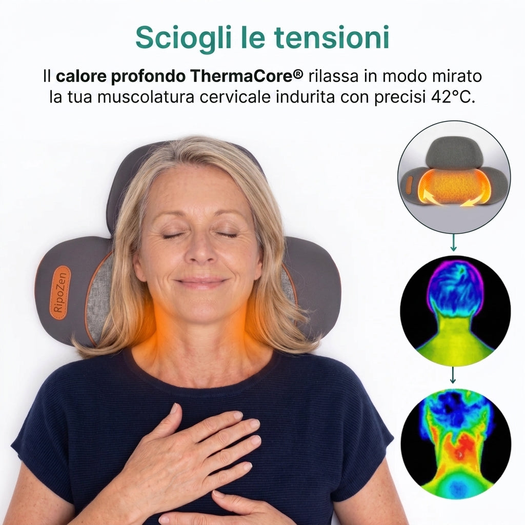 Cervinova® - Dispositivo Massaggiante Elettrico per il Collo 2.0