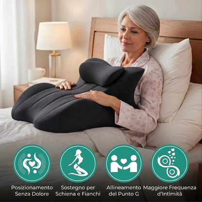 Cuscino Intimo Impermeabile con Supporto – Comfort per Ogni Posizione