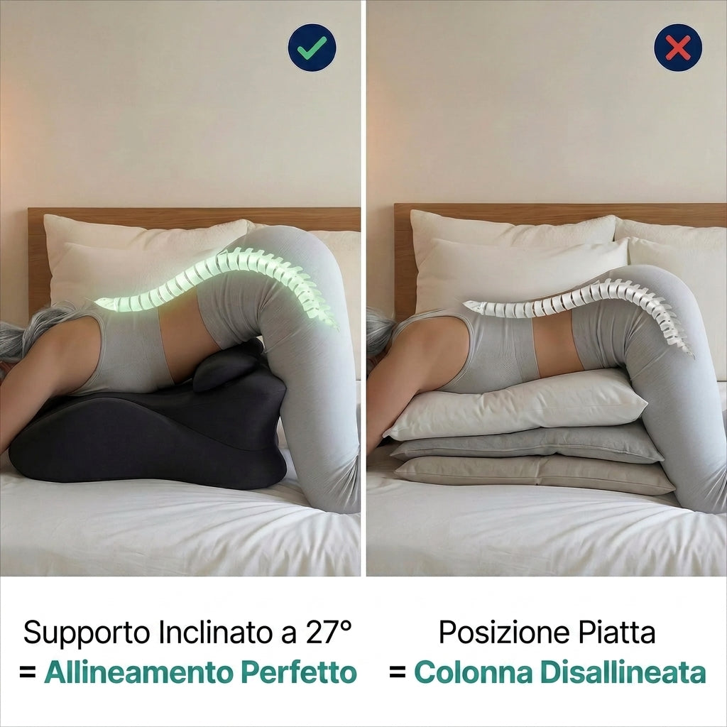 Cuscino Intimo Impermeabile con Supporto – Comfort per Ogni Posizione