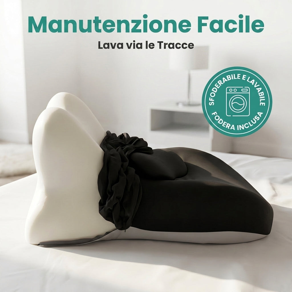 Cuscino Intimo Impermeabile con Supporto – Comfort per Ogni Posizione