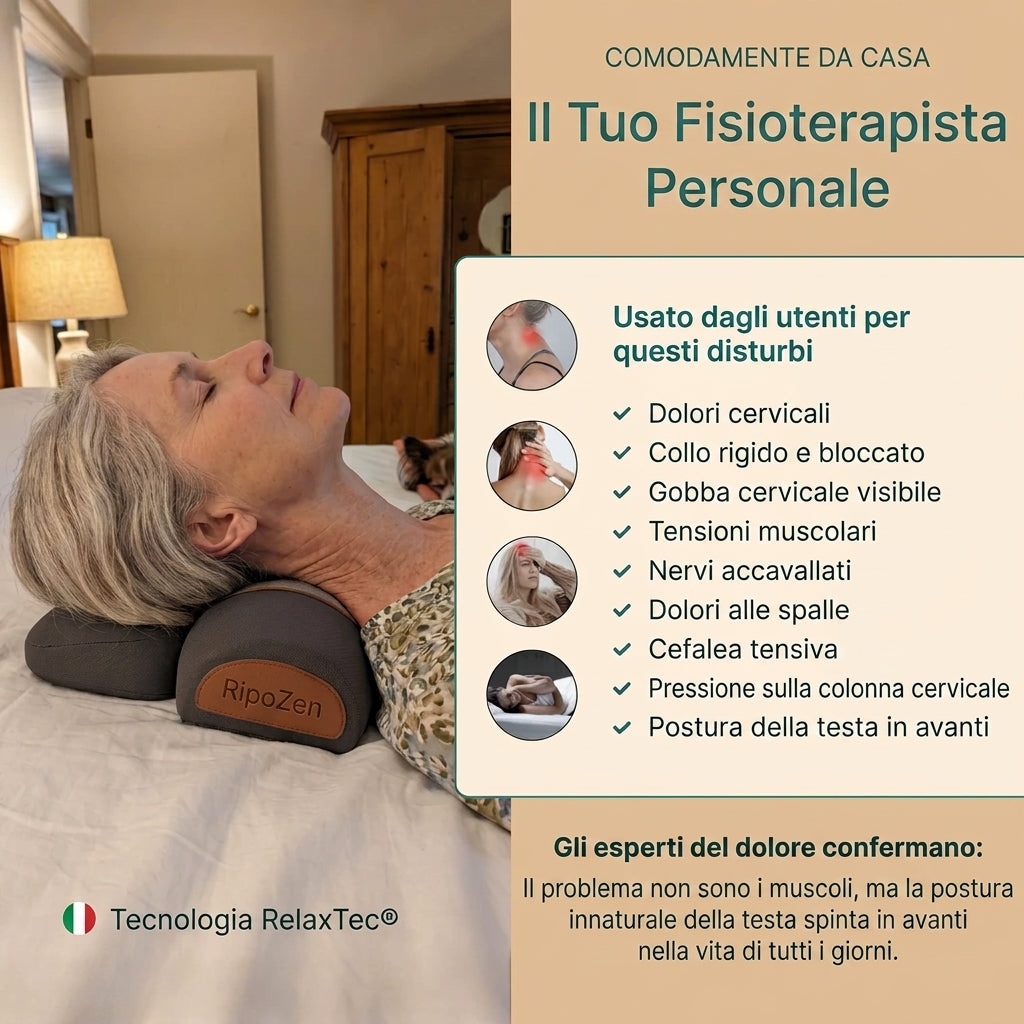 Cervinova® - Dispositivo Massaggiante Elettrico per il Collo 2.0