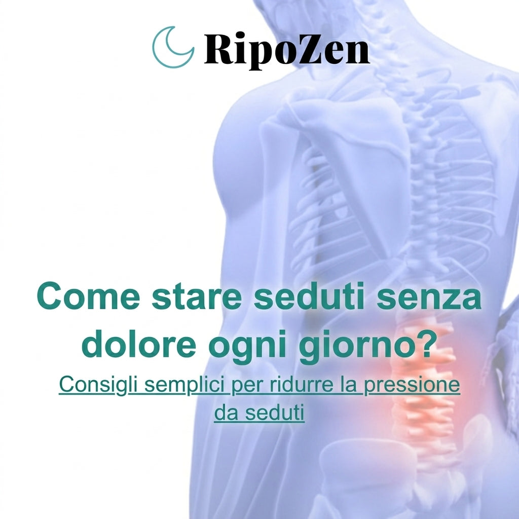 E-BOOK "Stare seduti senza dolore"