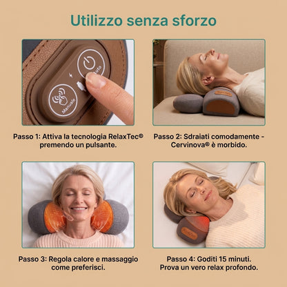 Cervinova® - Dispositivo Massaggiante Elettrico per il Collo 2.0