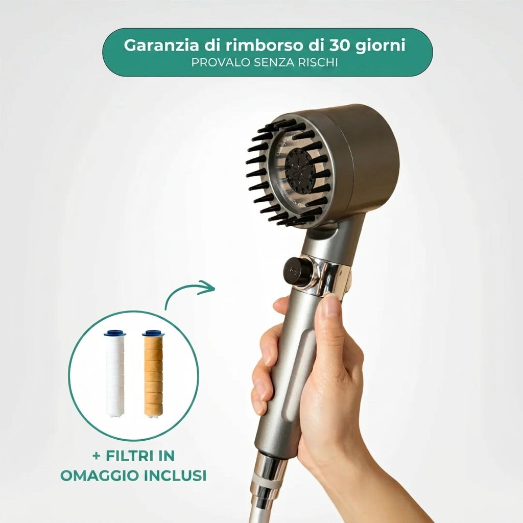 Trasforma i tuoi Capelli, la tua Pelle e la tua Doccia con Sorgiva