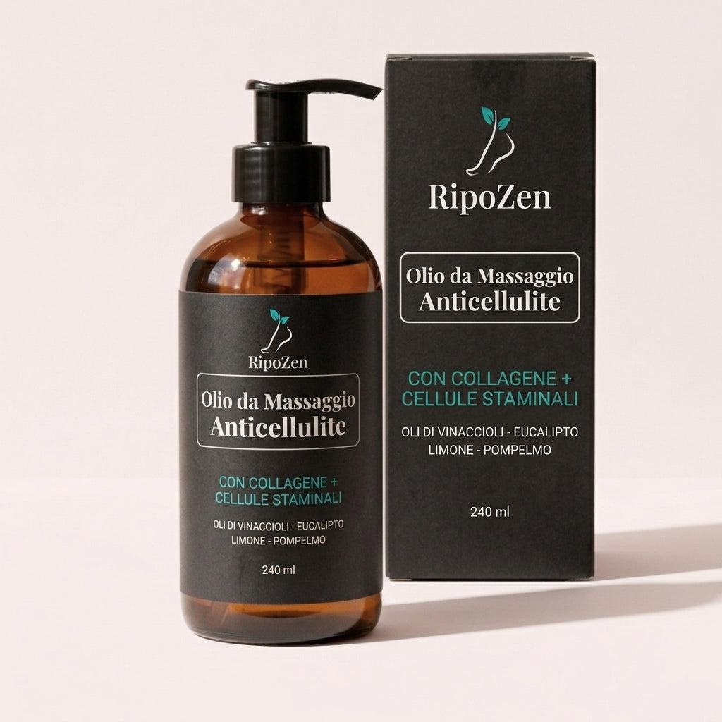 RipoZen Olio da Massaggio Anticellulite