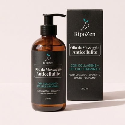 RipoZen Olio da Massaggio Anticellulite