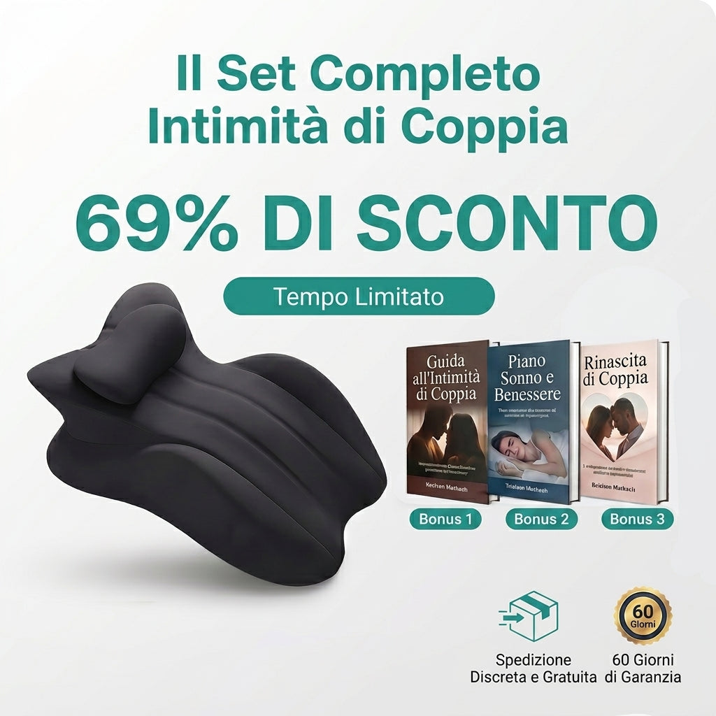 Cuscino Intimo Impermeabile con Supporto – Comfort per Ogni Posizione