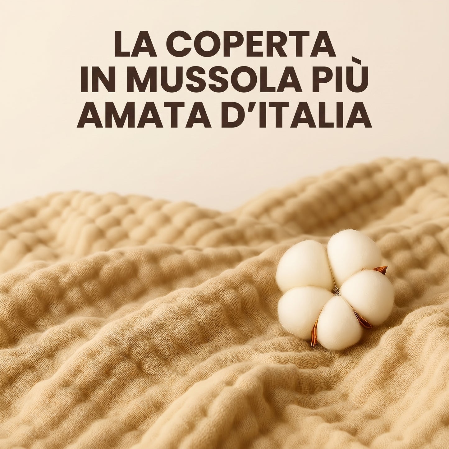Morbida Coperta in Mussola