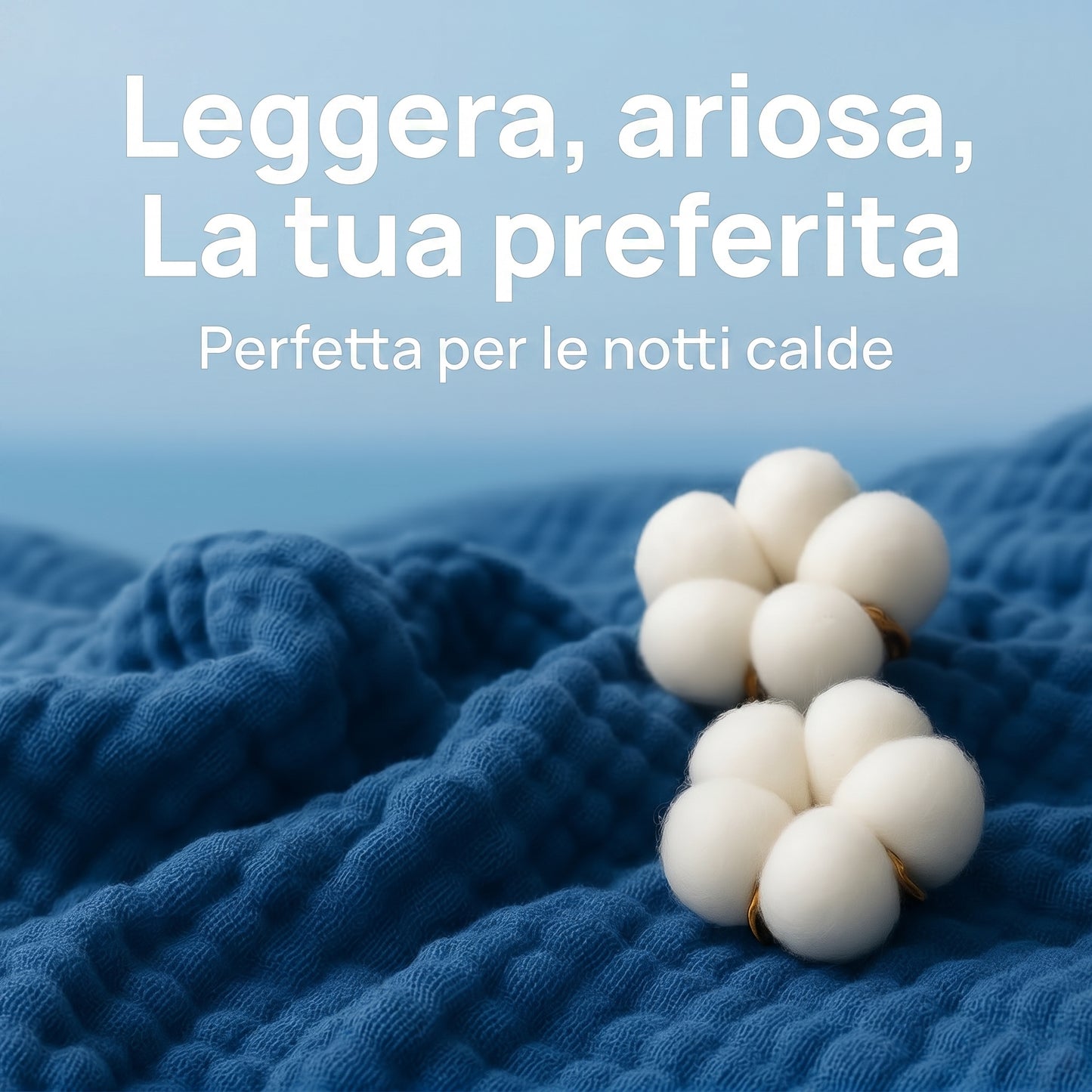 Morbida Coperta in Mussola