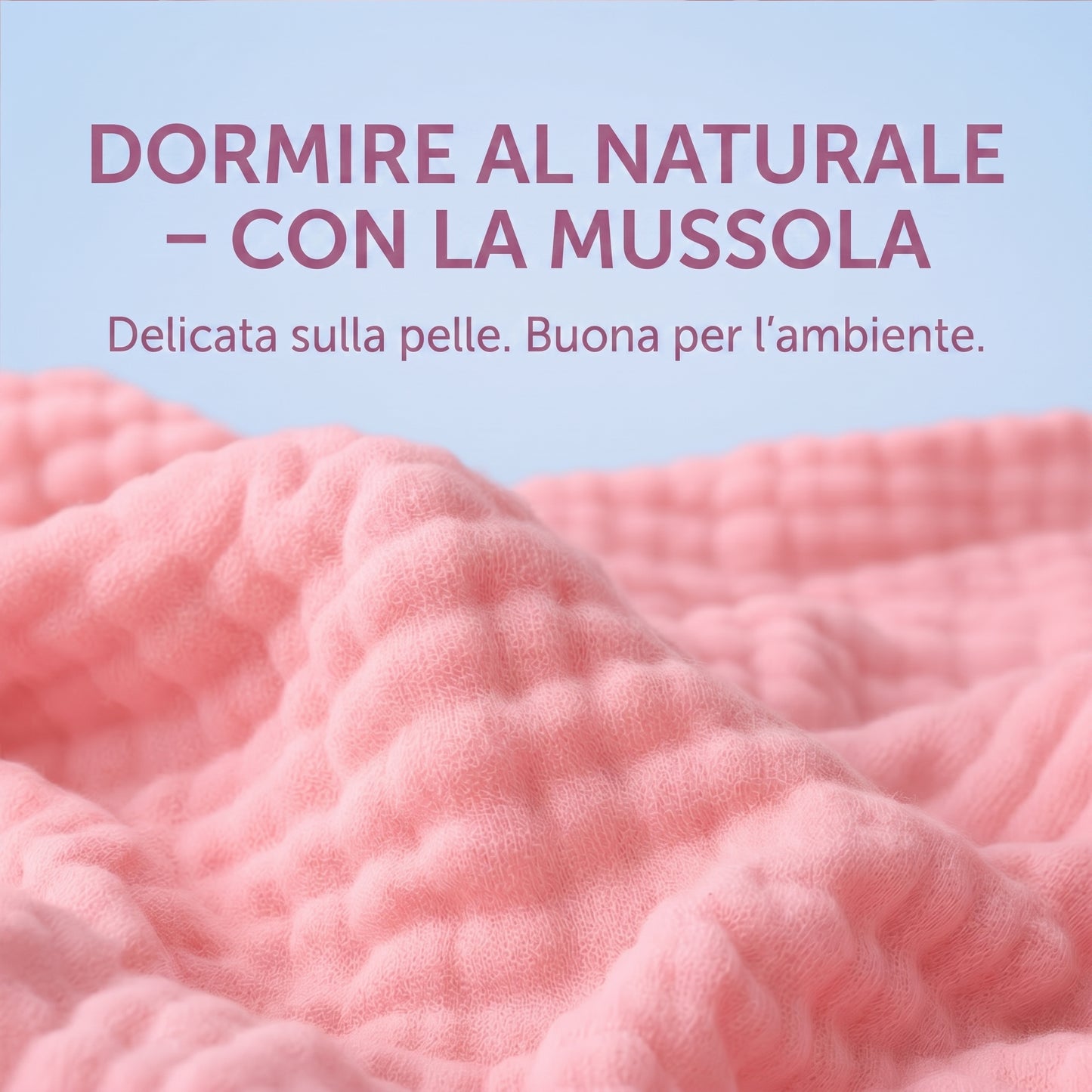 Morbida Coperta in Mussola
