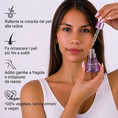 Stop alla Ricrescita dei Peli, Formula Vegetale