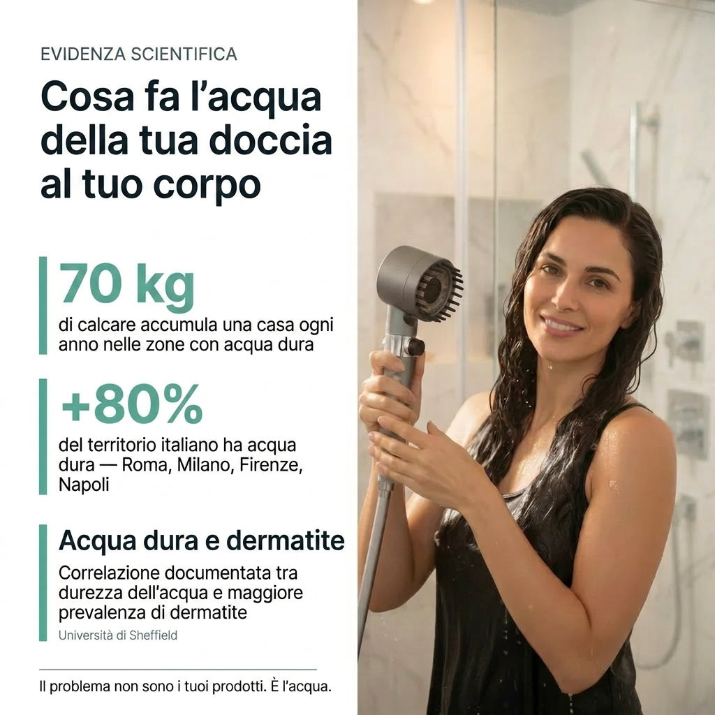 Trasforma i tuoi Capelli, la tua Pelle e la tua Doccia con Sorgiva
