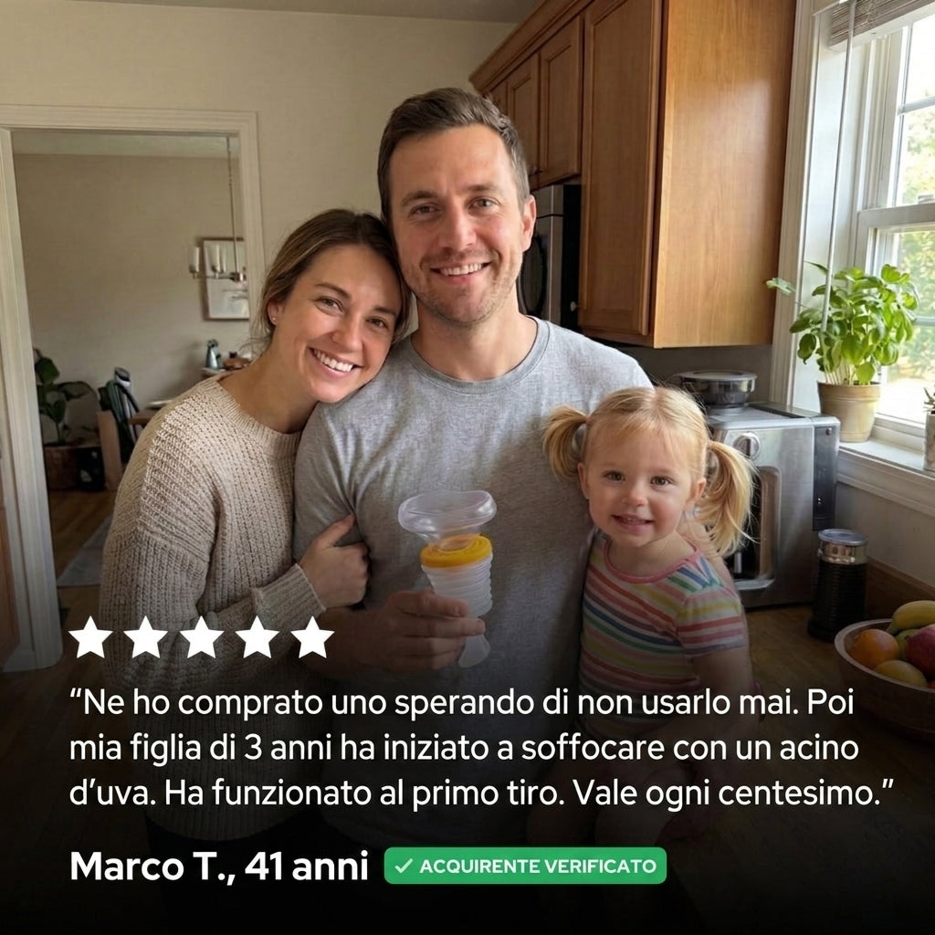 Salvavita Anti-Soffocamento – Intervieni in Pochi Secondi | Adulti e Bambini