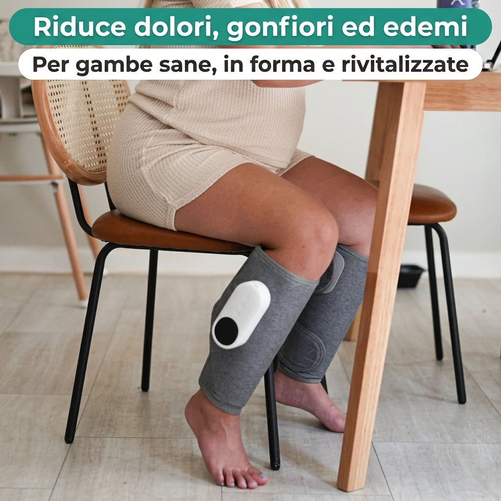 CalmFlow - Massaggiatore 3-in-1 per gambe senza dolore e piene di vitalità