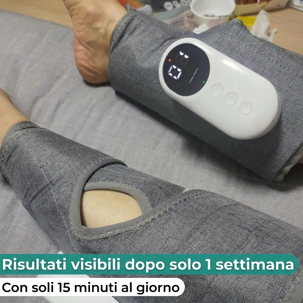 CalmFlow - Massaggiatore 3-in-1 per gambe senza dolore e piene di vitalità