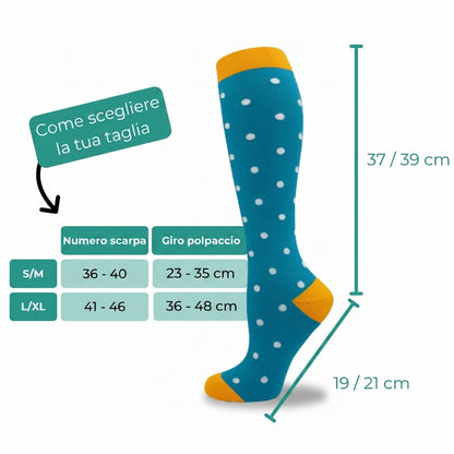 LegFlow™ – Calze a Compressione da Donna