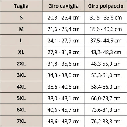LegFlow™ - Calze a Compressione Plus Size