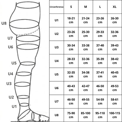 LegFlow™ - Calze a Compressione Lunghe