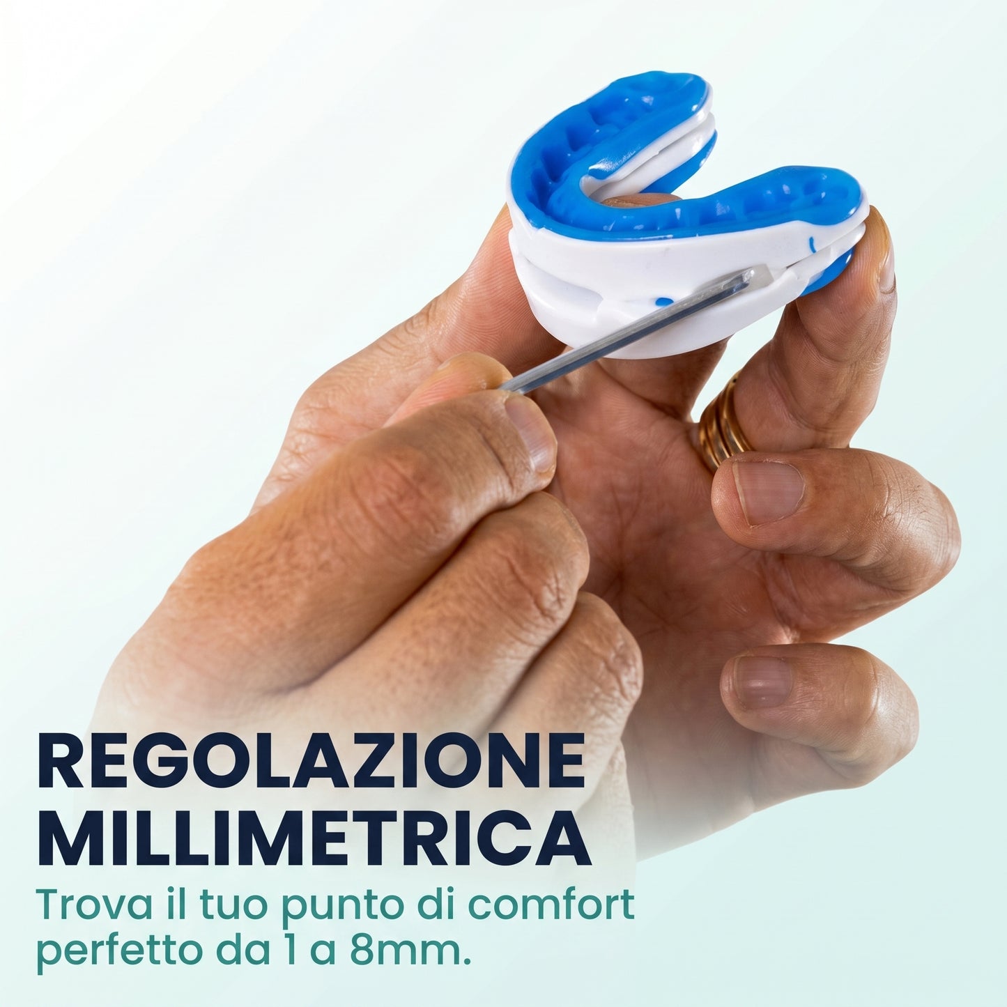 NightFlow - Dispositivo anti-russamento regolabile