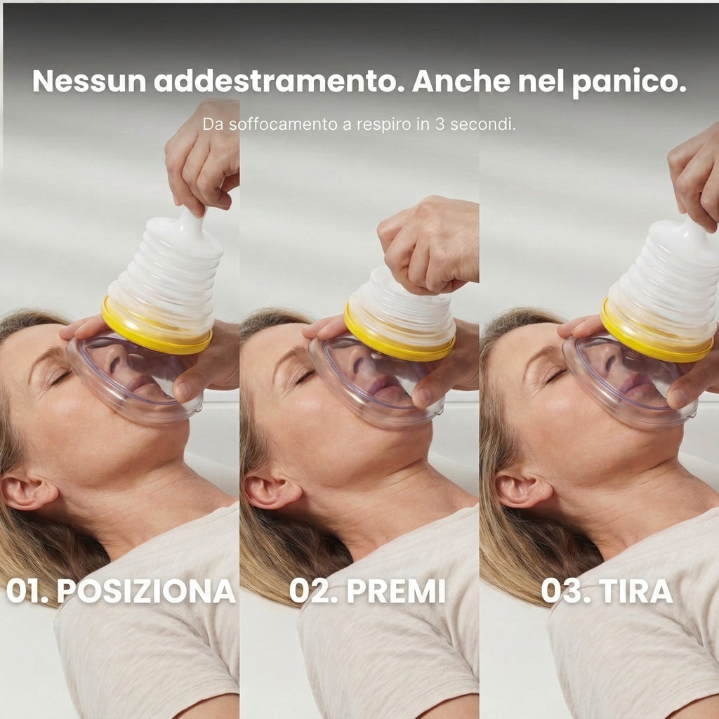 Salvavita Anti-Soffocamento – Intervieni in Pochi Secondi | Adulti e Bambini