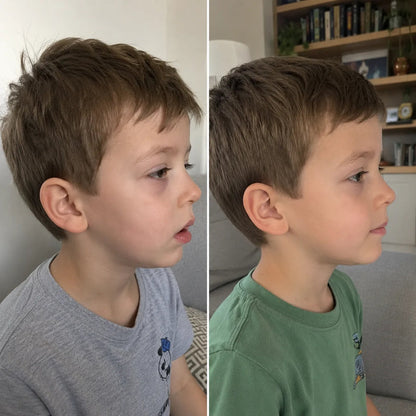 Il cuscino per bambini fatto per il suo collo